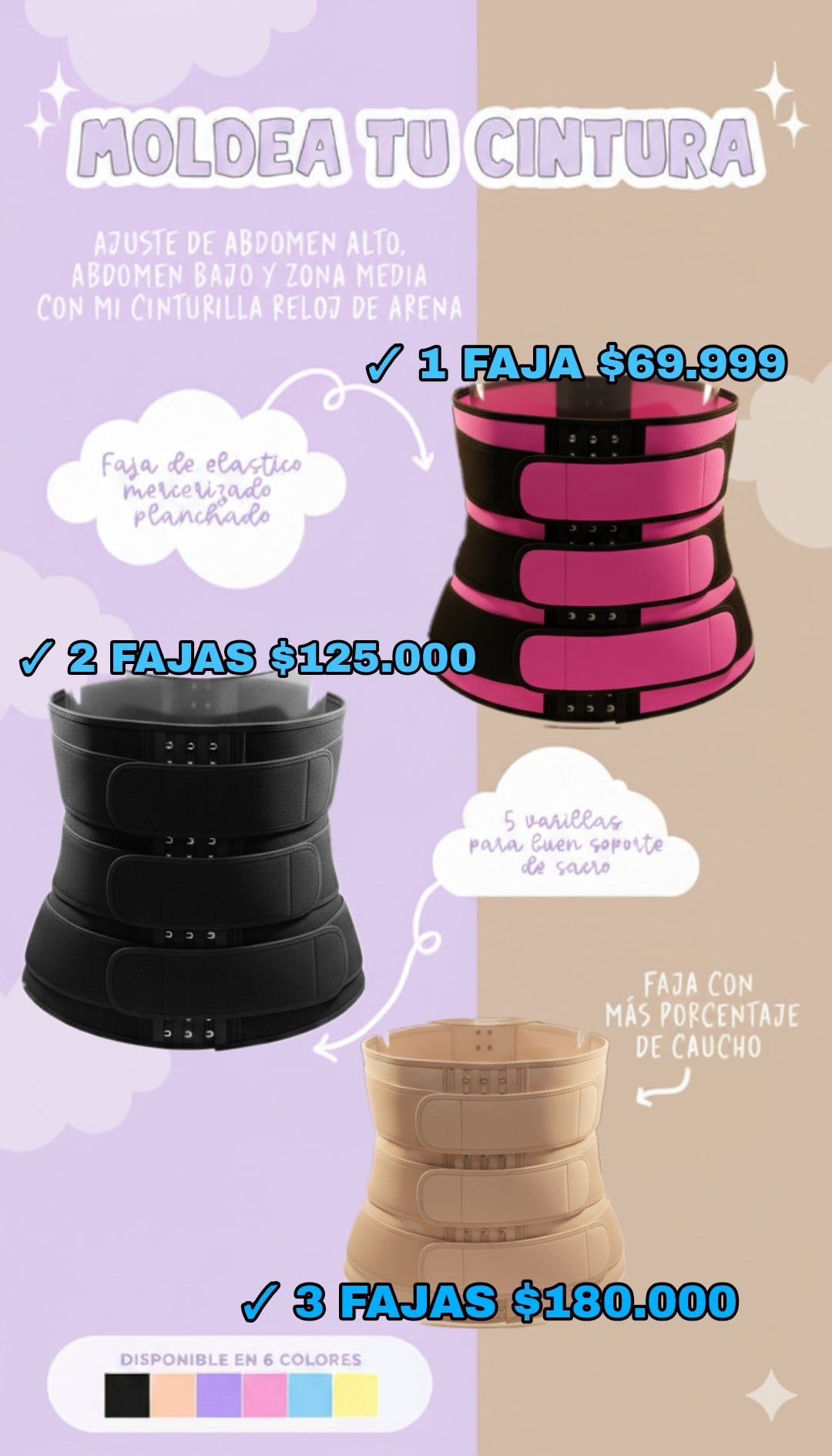 🔥Tu figura soñada está a solo 3 velcros de distancia.🔥