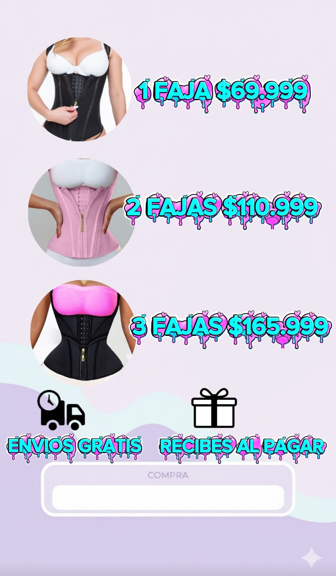 🌸Faja Chaleco Reloj de Arena: tu secreto para una figura perfecta🌸