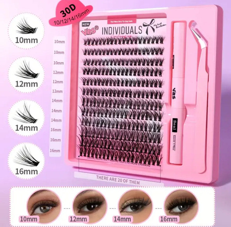 KIT PESTAÑAS VOLUMEN RUSO + OBSEQUIO