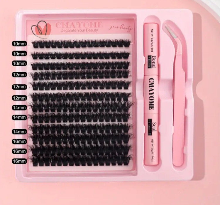 KIT PESTAÑAS VOLUMEN RUSO + OBSEQUIO