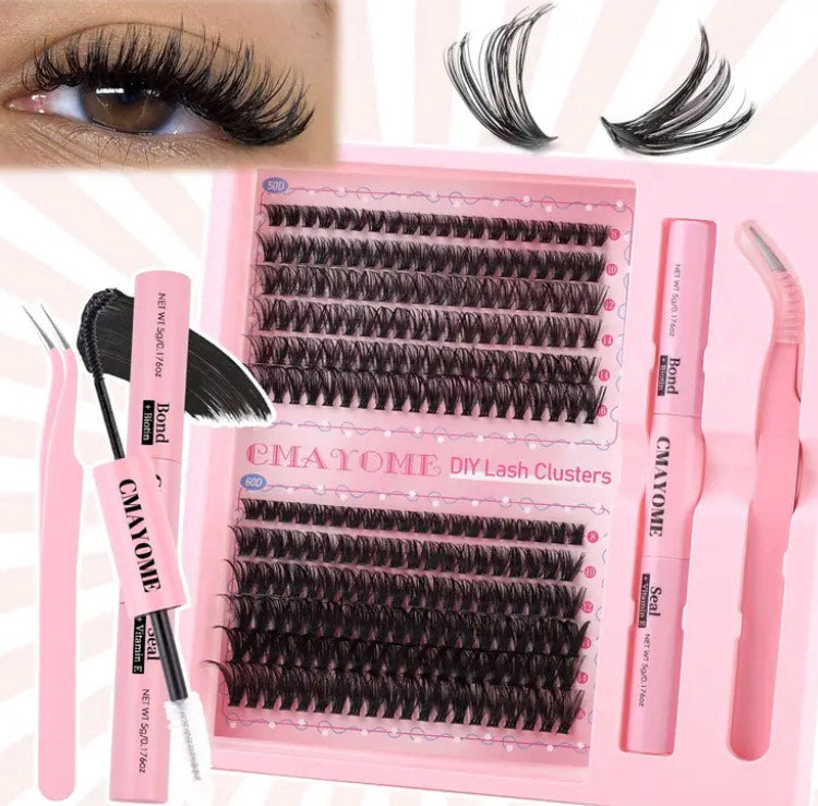 KIT PESTAÑAS VOLUMEN RUSO + OBSEQUIO